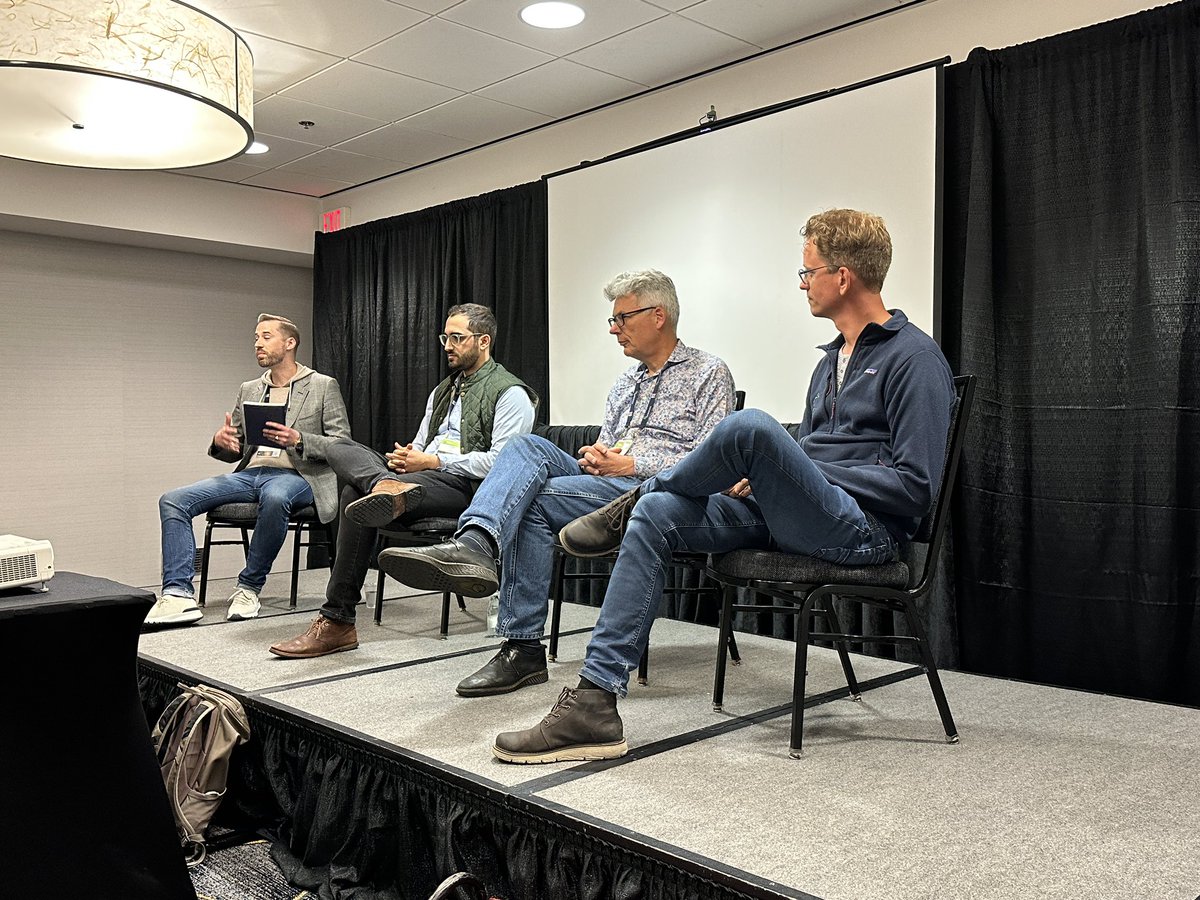 Kevin Costa (@scitechkevin) on Twitter photo You heard it here first: data is more important than models. Code to Cure panel moderated by <a href="/SeanRMcClain/">Sean McClain</a> . <a href="/SynBioBeta/">SynBioBeta</a> <a href="/abscibio/">Absci</a> You heard it here first: data is more important than models. Code to Cure panel moderated by <a href="/SeanRMcClain/">Sean McClain</a> . <a href="/SynBioBeta/">SynBioBeta</a> <a href="/abscibio/">Absci</a>