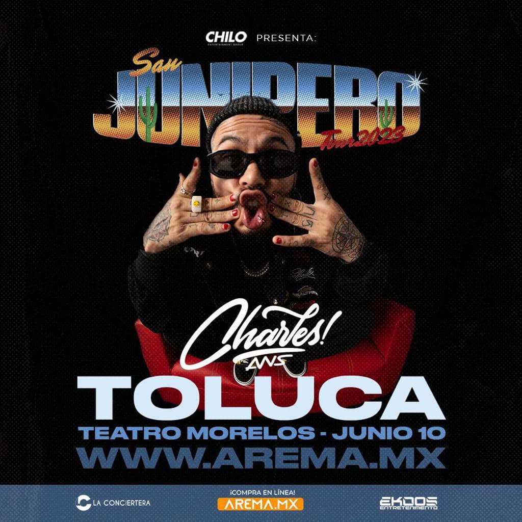 ELTELON_MEDIO's tweet photo. #CharlesAns en el  Teatro Morelos Toluca este  10 de junio 2023 a las 9:00 pm
📷Precios:
📷 Vip: $900
📷 Platino: $850
📷 Preferente: $800
📷 General: $700
📷 más cargo de servicio
📷 Boletos: https://t.co/itQxHr3FYB
📷Taquilla del  teatro https://t.co/s0hcjp37ZH
