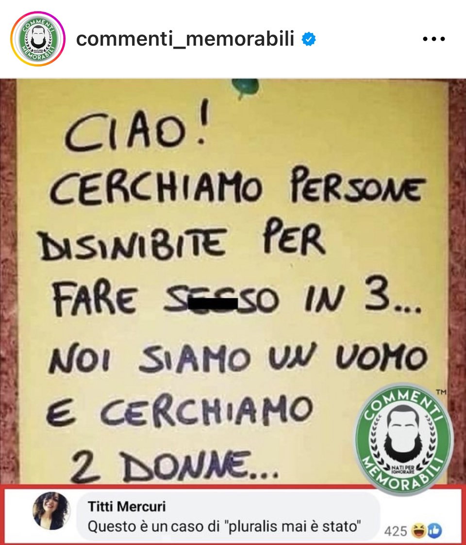 MarcelloCentor's tweet image. #commentimemorabili 😂