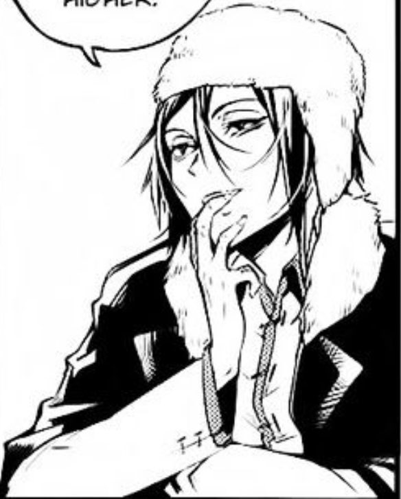 A thread of fyodor panels with his fingers in his mouth, cause why not