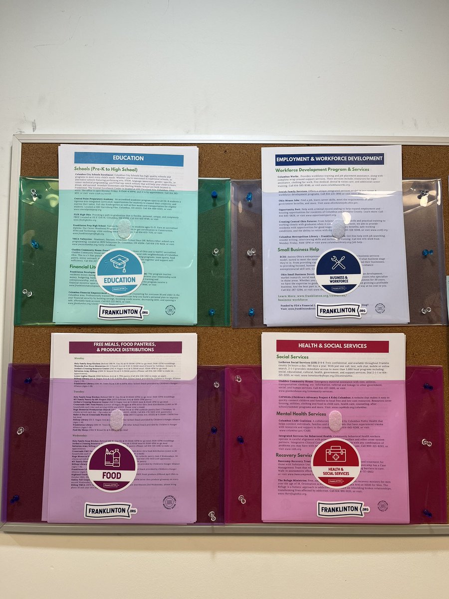 FtonDevelopment's tweet image. We developed a community resource board for Warner Junction residents!
@FinanceFund