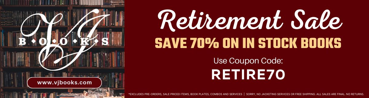 steve stratton (@strattonbooks) on Twitter photo Happy for them, but sorry to hear that <a href="/vjbooks/">VJ Books</a> is headed to retirement.
You can get up to 70% off of signed editions from your favorite authors. I bought 9 signed books from <a href="/DuneAuthor/">Brian Herbert</a> <a href="/BradTaylorBooks/">Brad Taylor Books</a> <a href="/MarkGreaneyBook/">mark greaney</a> <a href="/bentleydonb/">Don Bentley</a> for under $100.00 🔥🔥🔥🔥🔥 Happy for them, but sorry to hear that <a href="/vjbooks/">VJ Books</a> is headed to retirement.
You can get up to 70% off of signed editions from your favorite authors. I bought 9 signed books from <a href="/DuneAuthor/">Brian Herbert</a> <a href="/BradTaylorBooks/">Brad Taylor Books</a> <a href="/MarkGreaneyBook/">mark greaney</a> <a href="/bentleydonb/">Don Bentley</a> for under $100.00 🔥🔥🔥🔥🔥