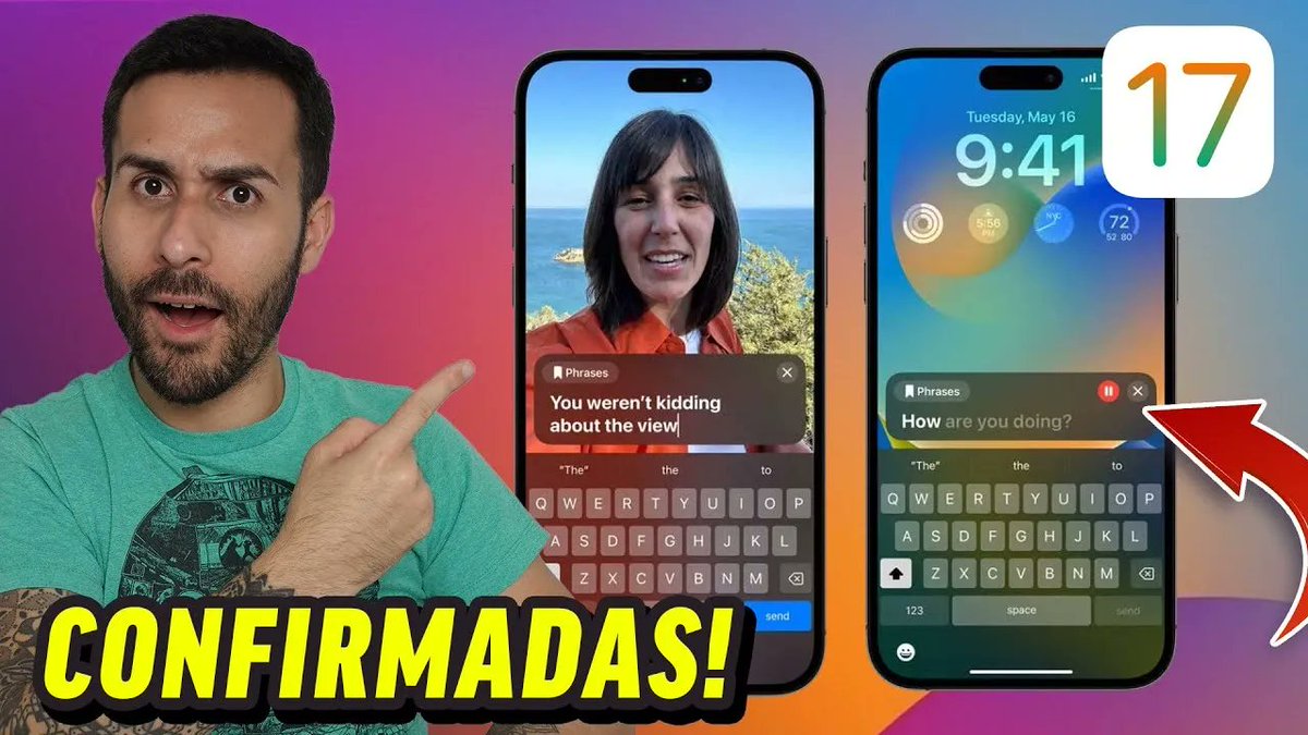 Apple confirma varias nuevas funciones para iOS 17 e incluyen INTELIGENCIA ARRIFICIAL. Aquí te cuento de qué se tratan. 
 buff.ly/3BSuGMc