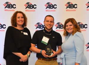 DaveJonesLLC's tweet image. 3 of our apprentices were nominated for Apprentice of the Year, and Alex R. was awarded this recognition, congratulations, Alex!

#Apprenticeship #ApprenticeGraduation #Tradesmen #LifeInTheTrades #ABCofWI #DaveJones #Plumbing #HVAC #FireProtection #Electrical