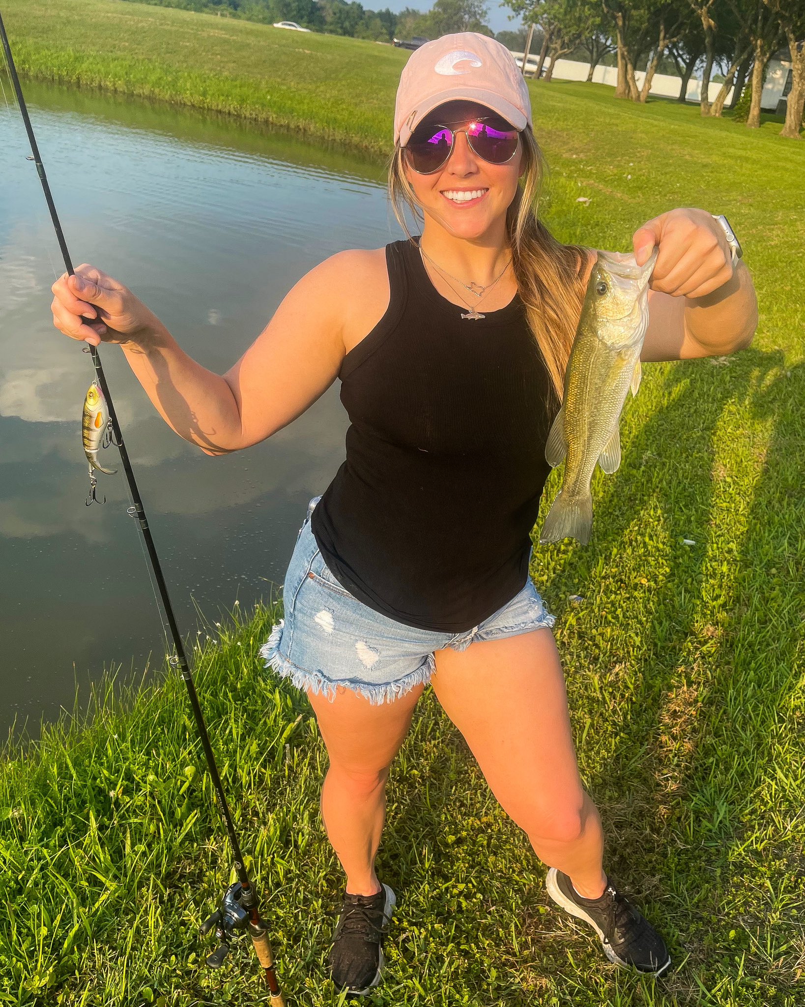 Katherine Salom on X: pond fishing was most definitely not on