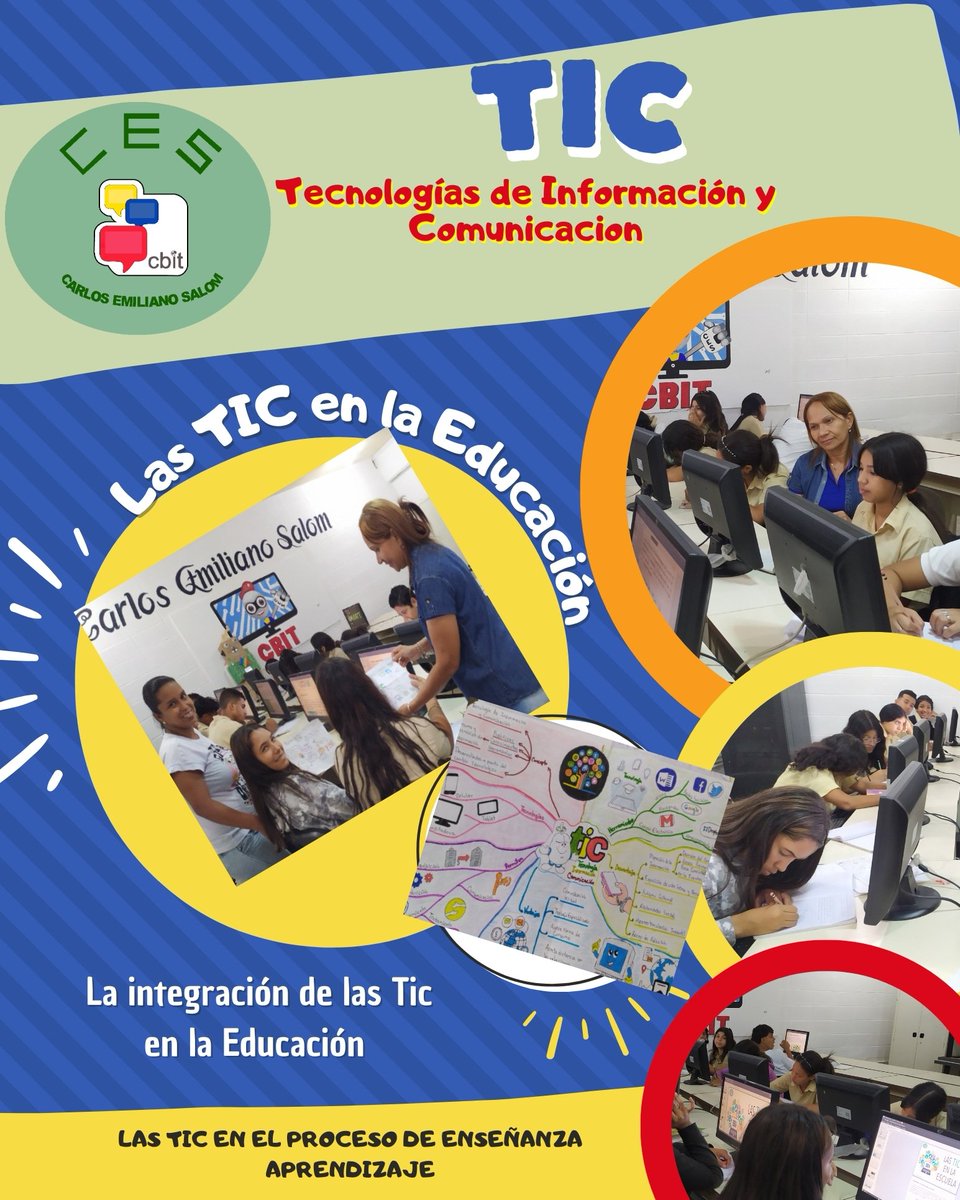 Estudiantes de la UEN Carlos Emiliano Salom en conversatorio, análisis y socialización sobre las Tic.