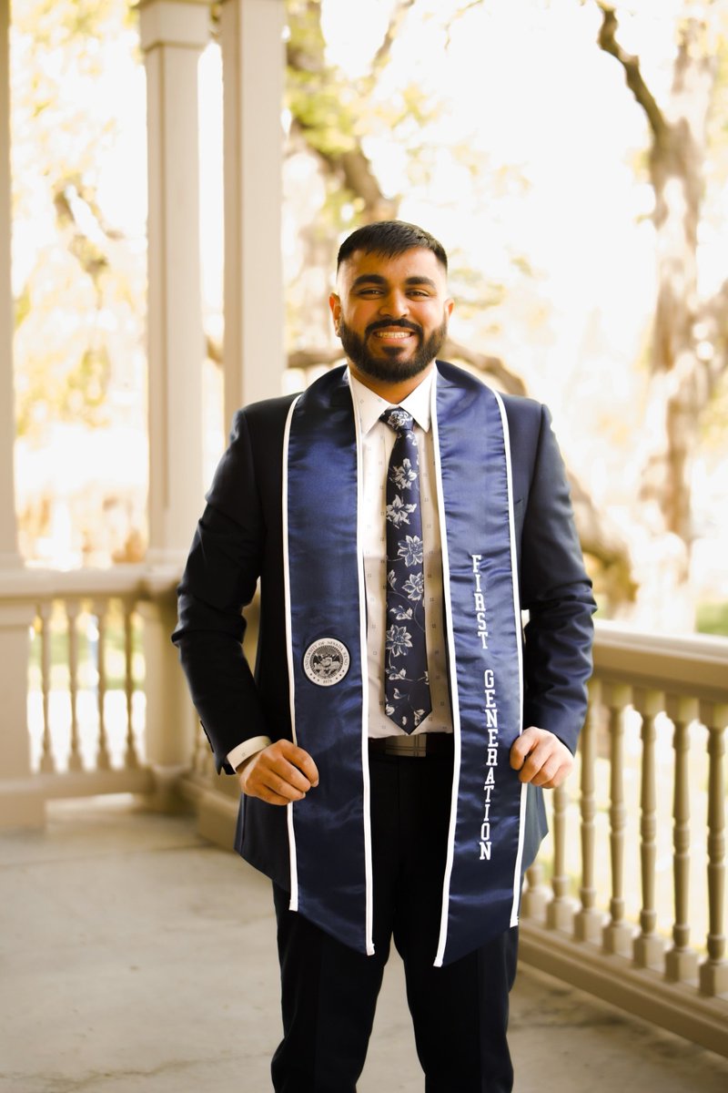 Damon Gill is a first generation of East Indian descent from Yuba, CA. He grew up working for his dad on the peach orchard. He plans on going to physical therapy school next!

We wish Damon the best of luck during his next chapter!
#publichealth #publichealthmatters #GoPack