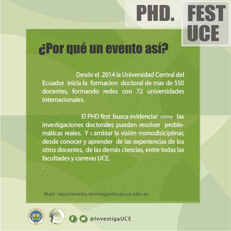 InvestigaUCE's tweet photo. #Doctorados 🤓
📚 ¿Y después de la tesis qué?
🖇️ ¿Qué ejes son de interés en los estudios doctorales?
Luego de un proceso extenso, las y los docentes cosechan frutos en la investigación 🍍🍎
⚠️ ¡Próximamente el PHD FEST! ¿Quieres saber de qué trata?
✅ Conoce las temáticas 👇🏾 https://t.co/I7Zq7MskwL