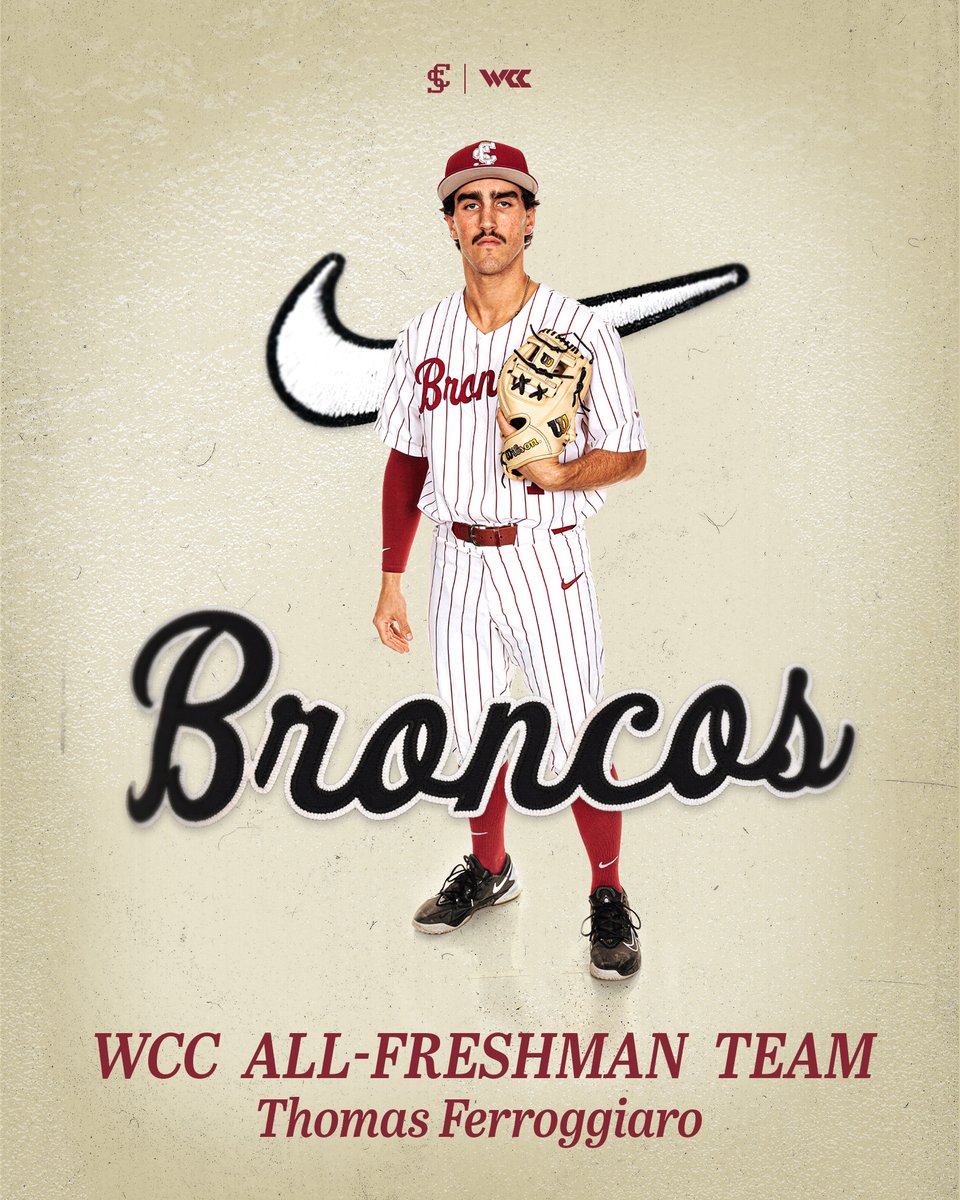 Santa Clara Baseball (@scu_baseball) on Twitter photo 8๏ธโฃ #BroncoBoys named All-<a href="/WCCsports/">West Coast Conference</a>!
โถ๏ธ bit.ly/3BS5SE0
#StampedeTogether 8๏ธโฃ #BroncoBoys named All-<a href="/WCCsports/">West Coast Conference</a>!
โถ๏ธ bit.ly/3BS5SE0
#StampedeTogether