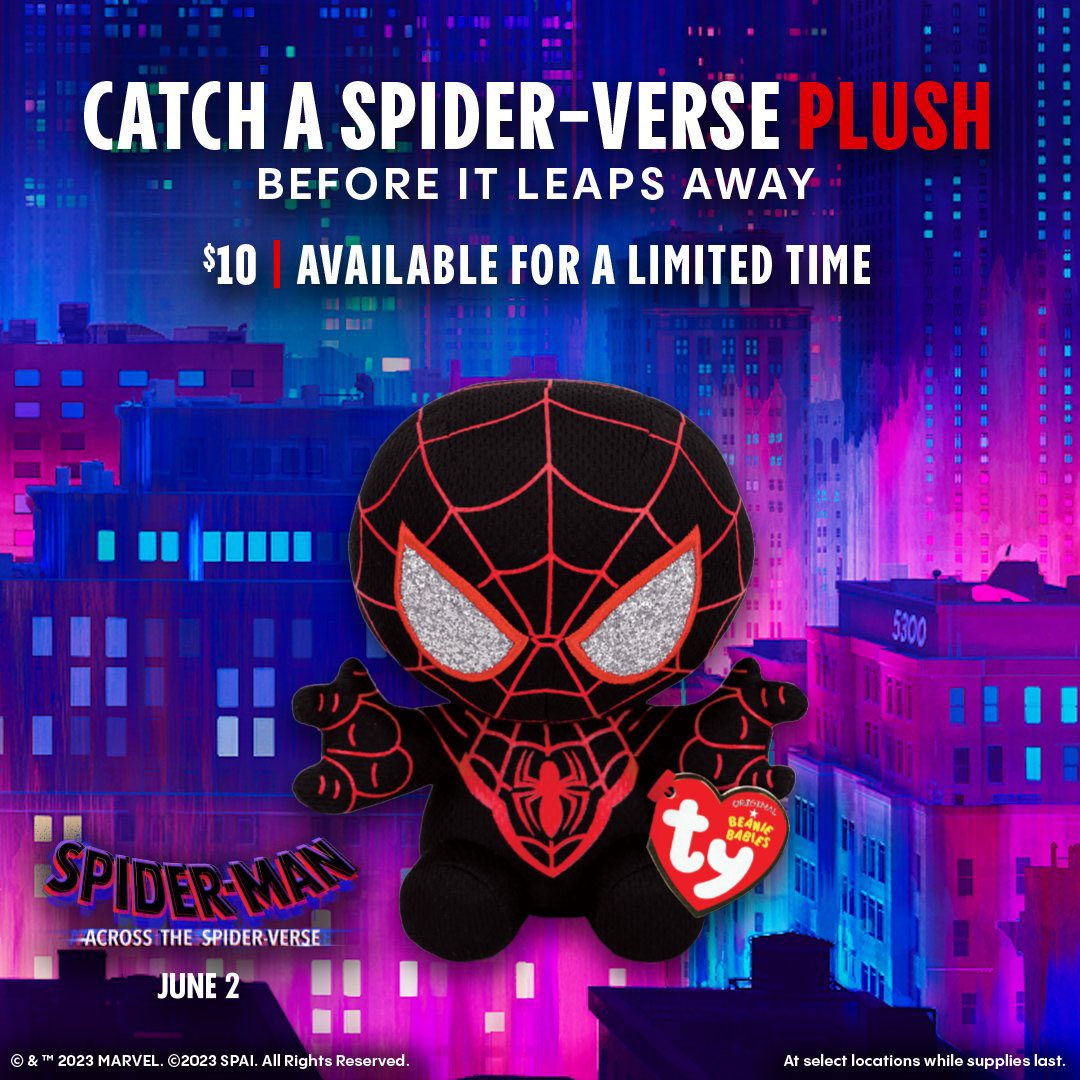 SpiderMan Across The SpiderVerse Cup And Popcorn Bucket 2023