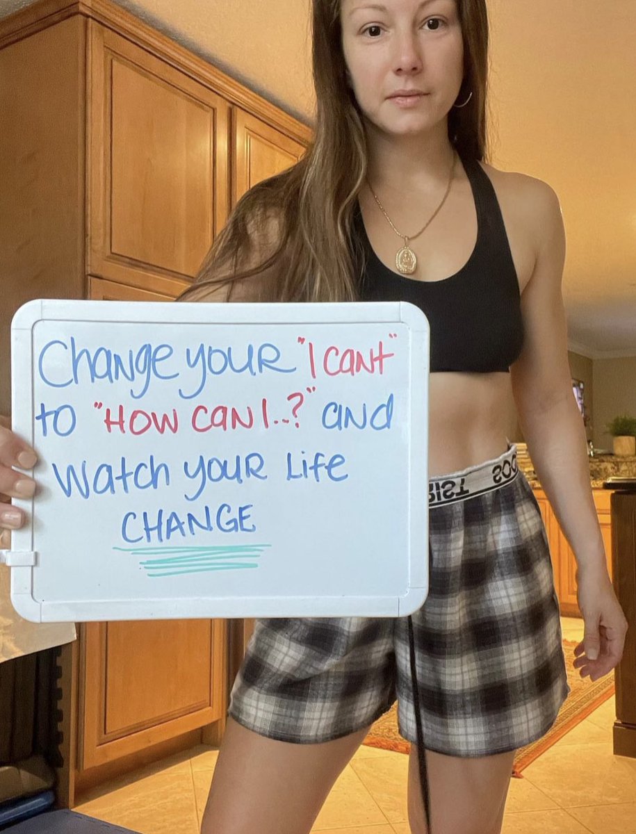 gadsoncarter's tweet photo. Change your “I CAN’T TO “HOW CAN I …..?” And your life is gonna change forever !!!! https://t.co/6VB8ZLvwQg