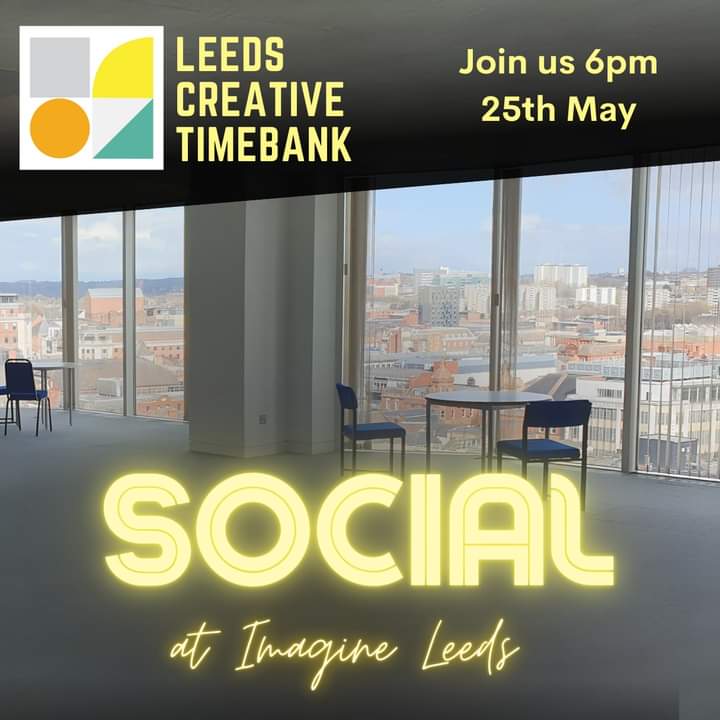 We are holding our social at @ClimateActsLeeds hub 
#ImagineLeeds on May 25th at 6pm! 
See more details on our page facebook.com/LeedsCreativeT…
<a href="/philkirby/">Phil Kirby</a> <a href="/LeedsPlayhouse/">Leeds Playhouse</a> <a href="/PlayfulAnytime/">PlayfulAnywhere</a> <a href="/Zoe_Parker/">Zoe_Parker</a>