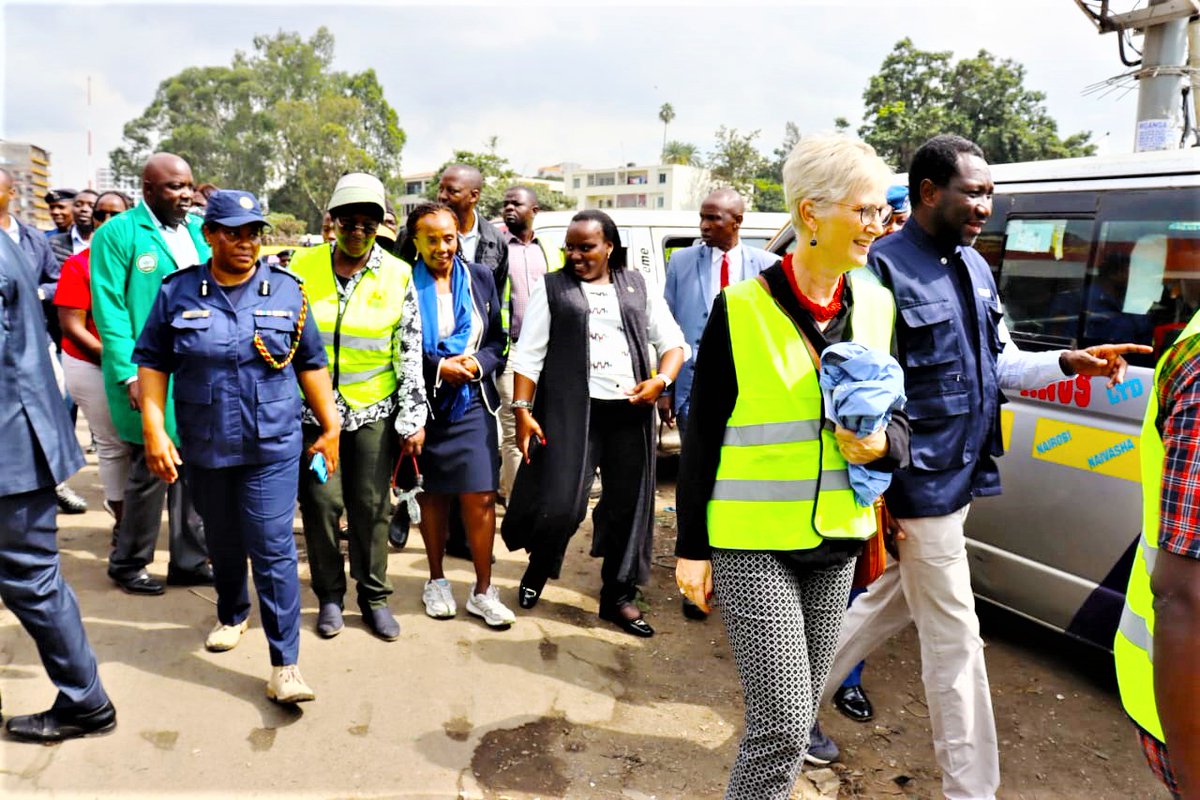 2/2  The team visited Michuki Park ,Kariokor, Gorgon & Kamkunji grounds brainstorming innovative ways to combat waste. Together, we can make a cleaner, greener Nairobi! #NairobiRiver #Collaboration #CleanCity' #UNHAII @ForeignOfficeKE @HousingUrbanKE