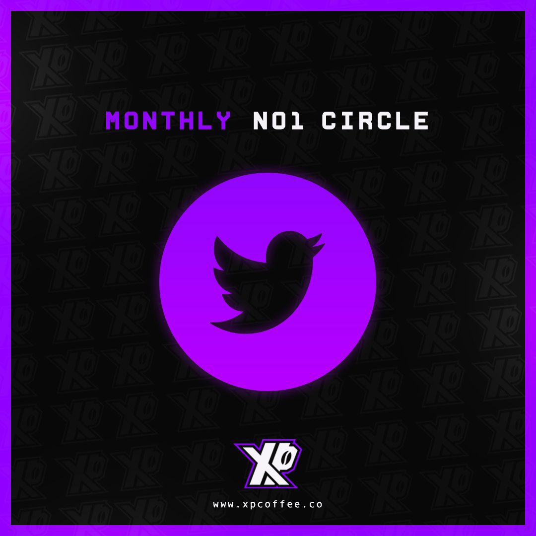Who is going for the end of the month top 3 circle? 

How to play: 
tagging us 
commenting 
likes 
retweets 
Quote Tweets

will all help you get to 1st 2nd or 3rd  💜☕️

#XPFam #Twittercircle