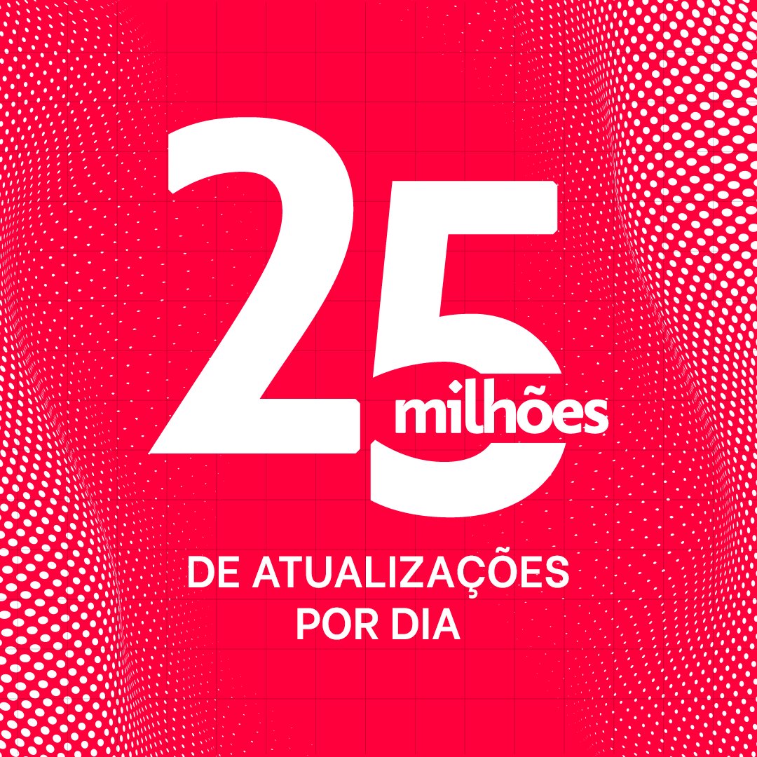 BigData_Corp's tweet image. A BigDataCorp é a única datatech do país a atingir a marca de 25 milhões de atualizações por dia. Temos a maior e melhor base do mercado, com informações obtidas de forma ética e de acordo com todas as regulamentações. Saiba mais em nosso site bigdatacorp.com.br/sobre-a-bigdat…