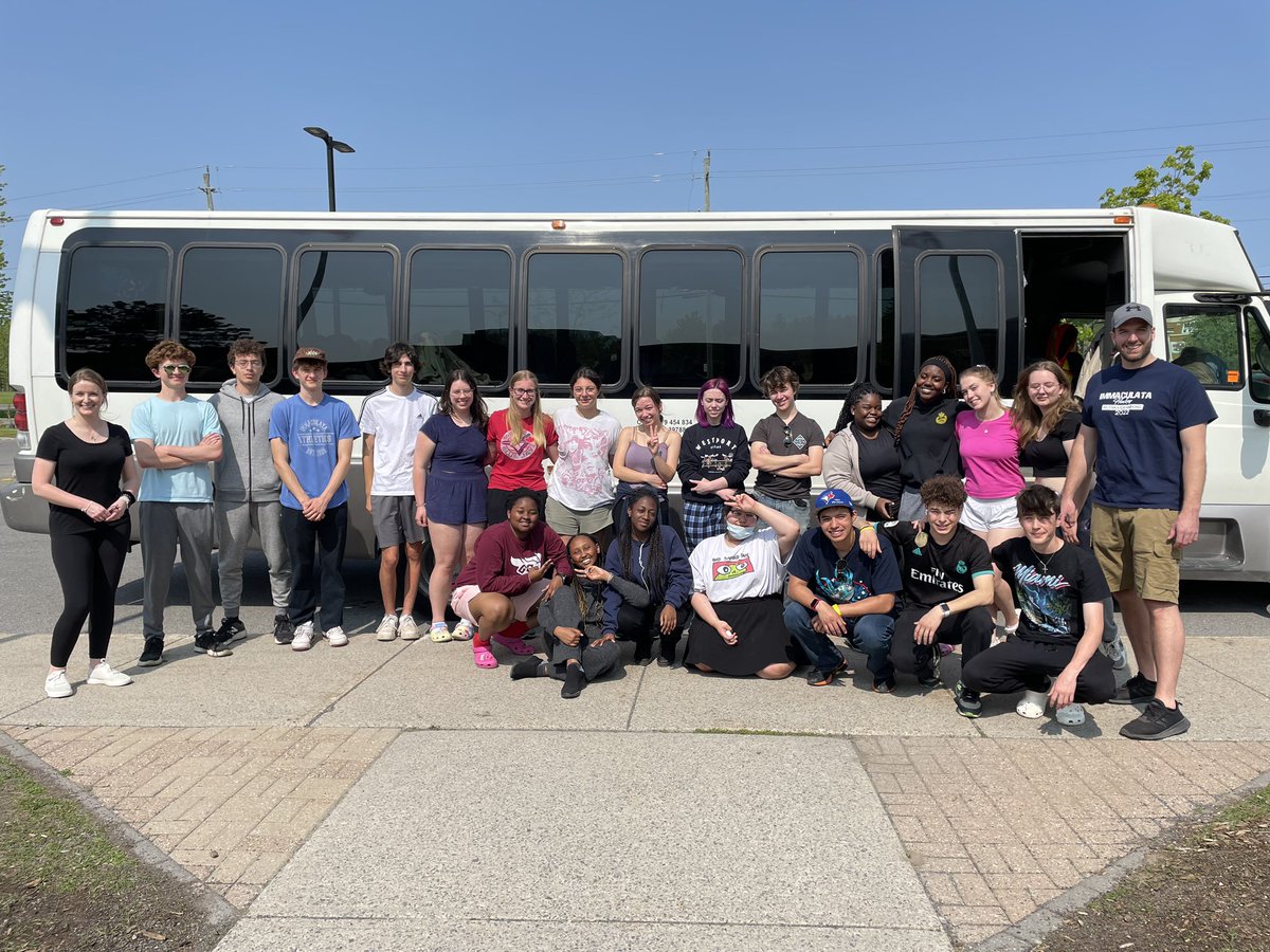 OCSB students from <a href="/ImmaculataOCSB/">Immaculata High School</a> and <a href="/StMarkOCSB/">St. Mark High School</a> have embarked on their adventure to the <a href="/HuntsmanMarine/">Huntsman Marine</a> centre for some #deeplearning