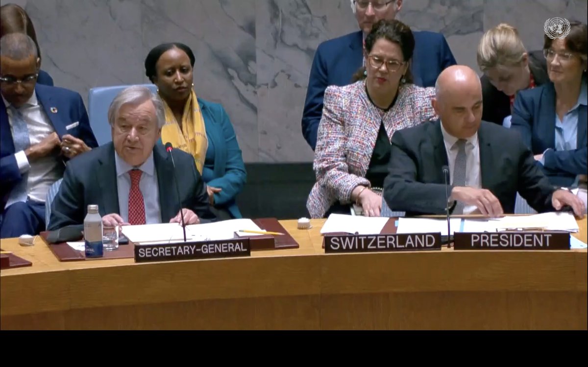 ipinst's tweet photo. “War means hunger.

Armed conflict is a key factor driving food insecurity around the world. Last year more than 117 million people faced acute hunger primarily because of war and insecurity.” - UNSG @antonioguterres

#Partnering4Protection #POCWeek2023 https://t.co/pHRalJmRQC