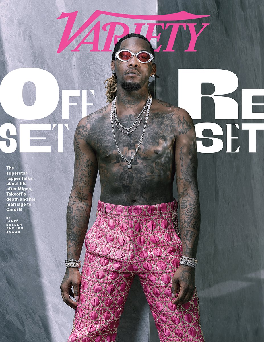 Variety's tweet image. This week’s Variety cover with @OffsetYRN: 
 
Offset’s Reset: Remembering Takeoff, Moving on From Migos and Launching His Next Era wp.me/pc8uak-1lCxHP