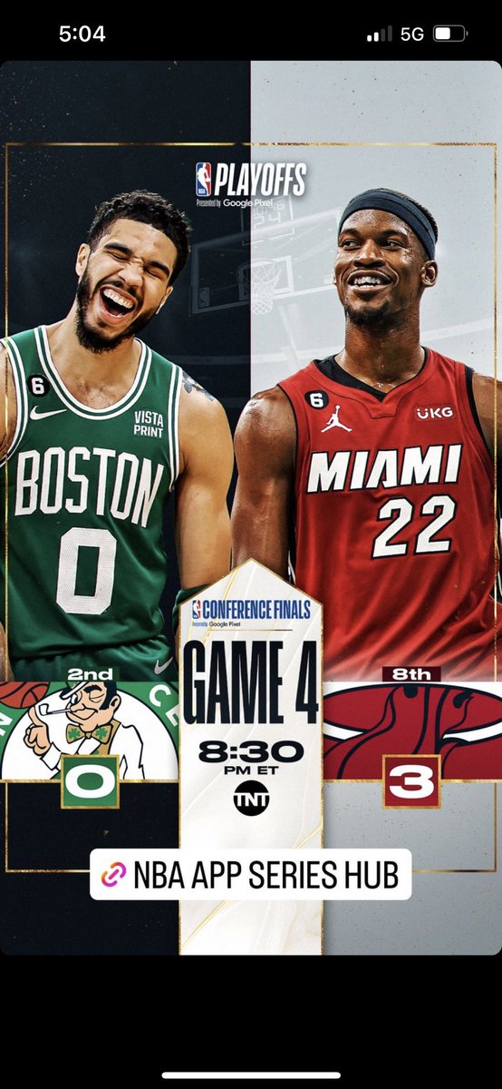 Who’s ready for game 4?! Drop a ☘️ or 🔥 in the comments to show us who you’re cheering for 😎

Join us for the game and enjoy items from our NEW menu!