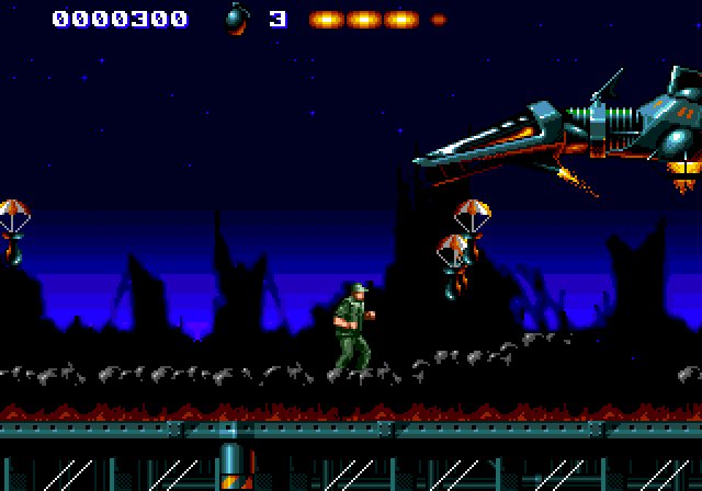 samscholars's tweet photo. Always get the sweats thinking about the first level of The Terminator for Mega Drive. The sound design was stylistically brilliant, with the futuristic ticking smart bombs and the intensity of the music after you blow the core of the building. 😬 #retrogames #segamegadrive https://t.co/geluXdC9fR