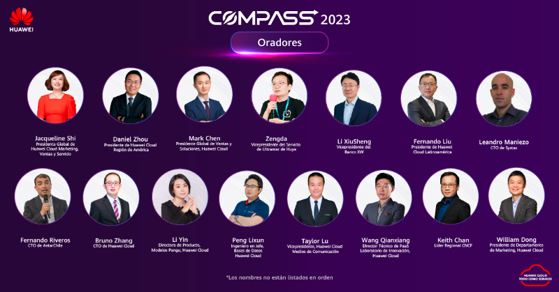 HuaweiLatam's tweet photo. ¡No te pierdas #HUAWEICLOUD #Compass2023! Sigue paso a paso este importante evento y forma parte de la #innovación tecnológica. Consulta los horarios de las diferentes presentaciones y aprende más sobre la industria del #Internet en China. Ve la transmisión en vivo 👇