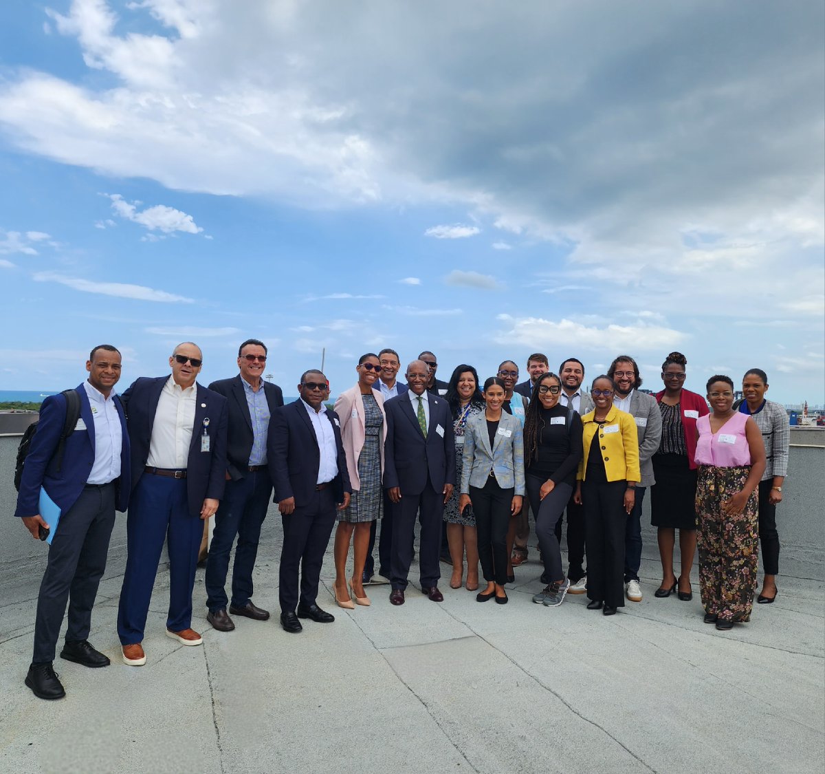 PortEverglades's tweet photo. Today we welcomed a delegation from Jamaica, led by Senator the Honorable Aubyn Hill, Minister of Industry, Investment and Commerce. The delegation met with #PortEverglades leadership & business partners to discuss #trade opportunities. #gatewayporteverglades #foreigntradezone https://t.co/HlJBKeZMQA