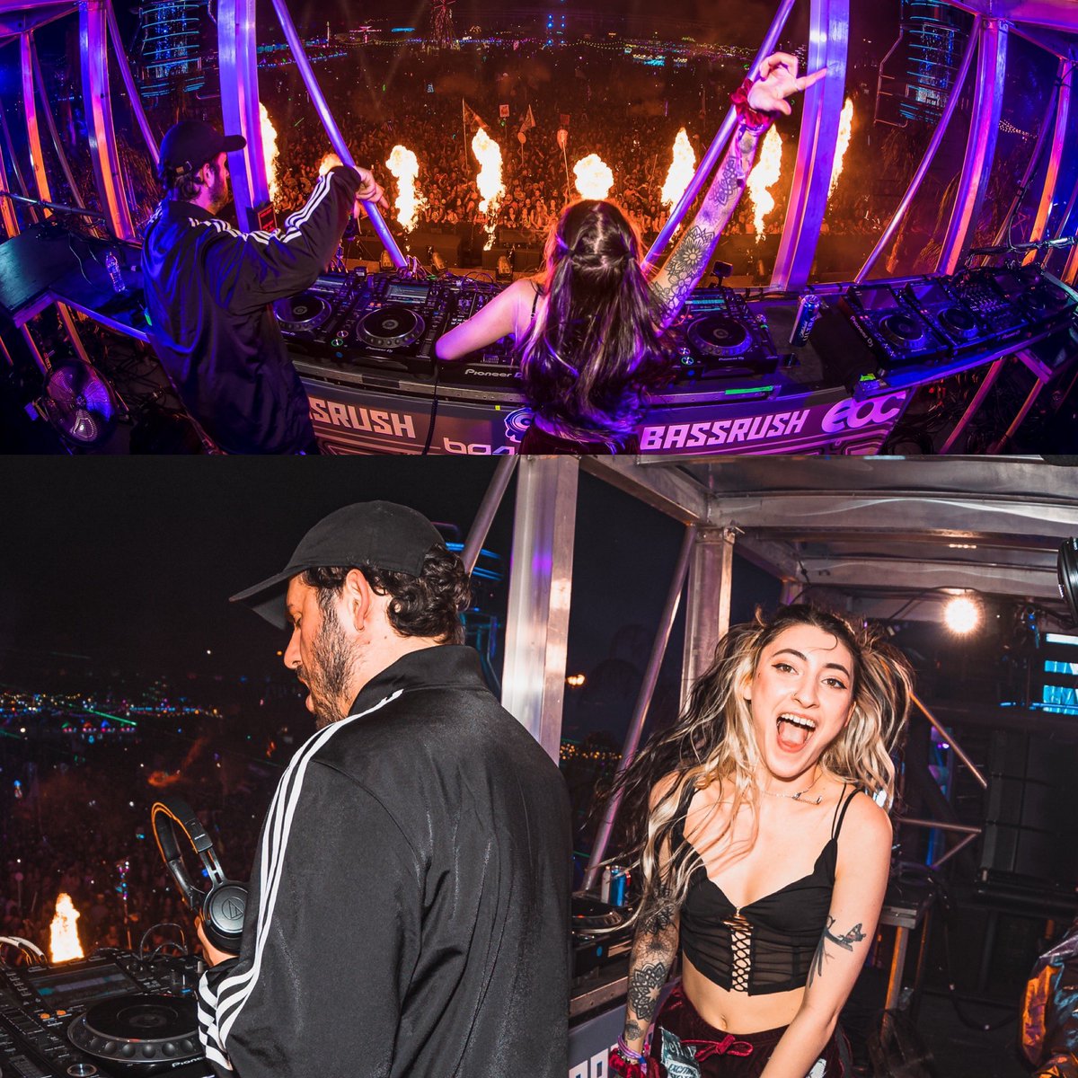 levelupdub's tweet photo. EDC THAT WAS SO MUCH FUN WOW!!! I CANT THANK YALL ENOUGH 🤯🥹💜@Borgore !! https://t.co/aS51kyIqqq