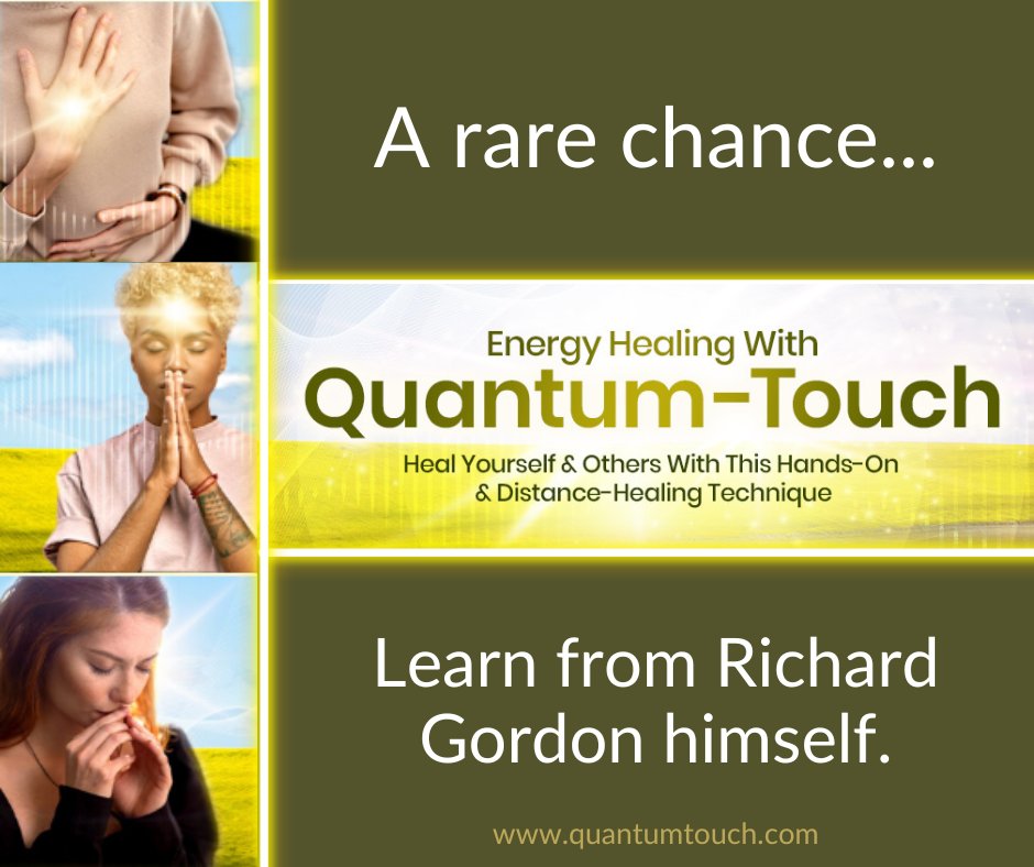 quantumtouch's tweet photo. There have been a record number of sign ups for this course and registration is still open! This is an unprecedented opportunity to learn #QuantumTouch LIVE from #RichardGordon himself.🙌 @theshiftnetwork
▶️ Register here: https://t.co/IdsqrD0cDX #theshiftnetwork #shiftnetwork https://t.co/yBESW4NjO3