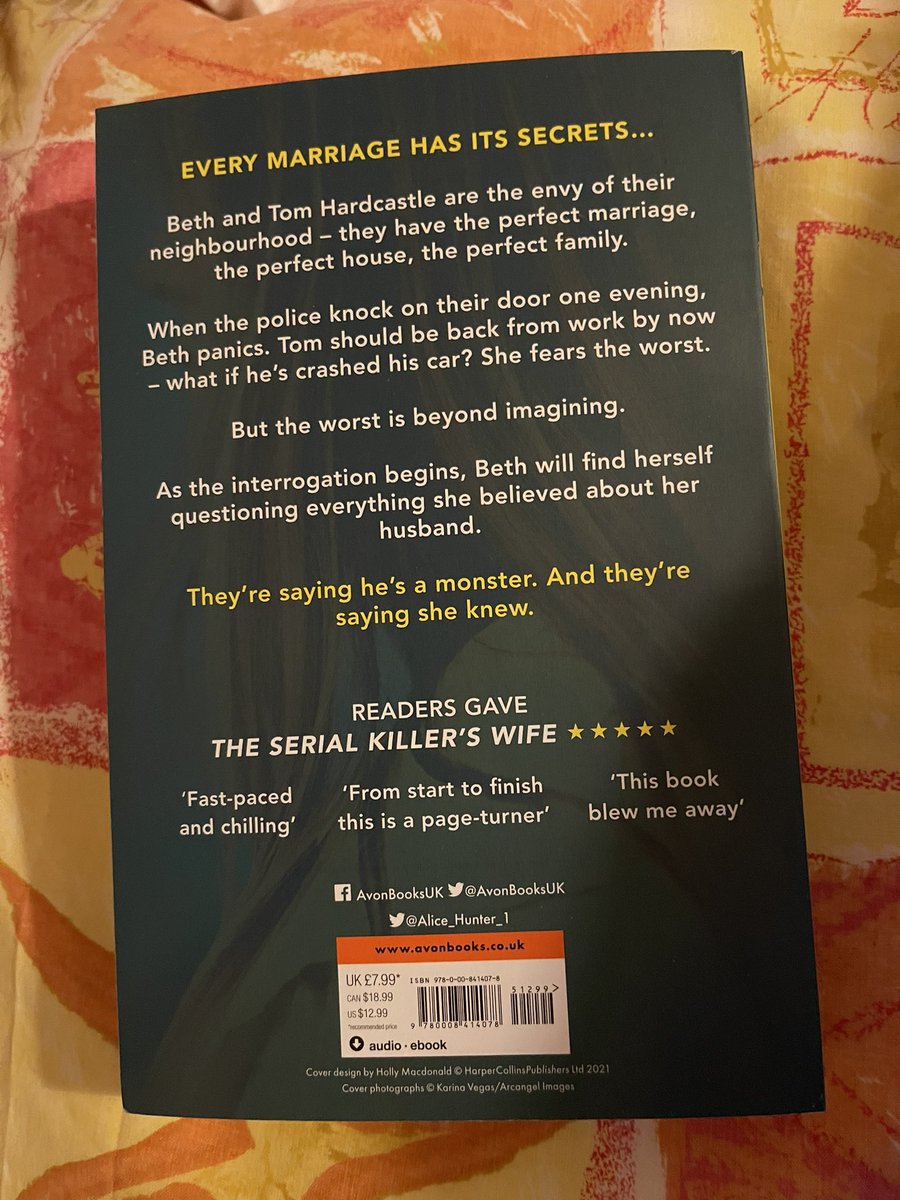 JCWillsProbate's tweet photo. Iโm just a few chapters in, and this book is absolutely compelling.
What are you reading this week? JCx
#SerialKillersWife #AliceHunter https://t.co/Dmezg14rJC