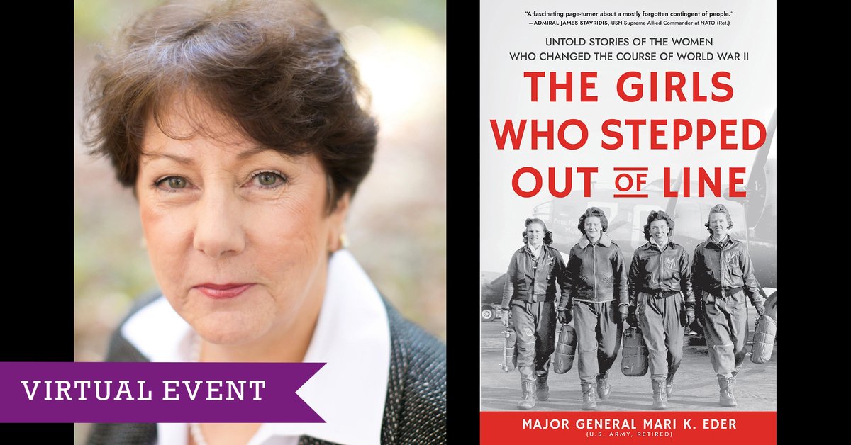 Wed, Jun 14 6pm it's Literary Virginia Book Group time! #Virtual #bookclub discussing "The Girls Who Stepped Out of Line: Stories of the Women Who Changed the Course of World War II" by Mari K. Eder. Details at lva-virginia.libcal.com/event/9903826 

About the book: libraryjournal.com/review/the-gir…