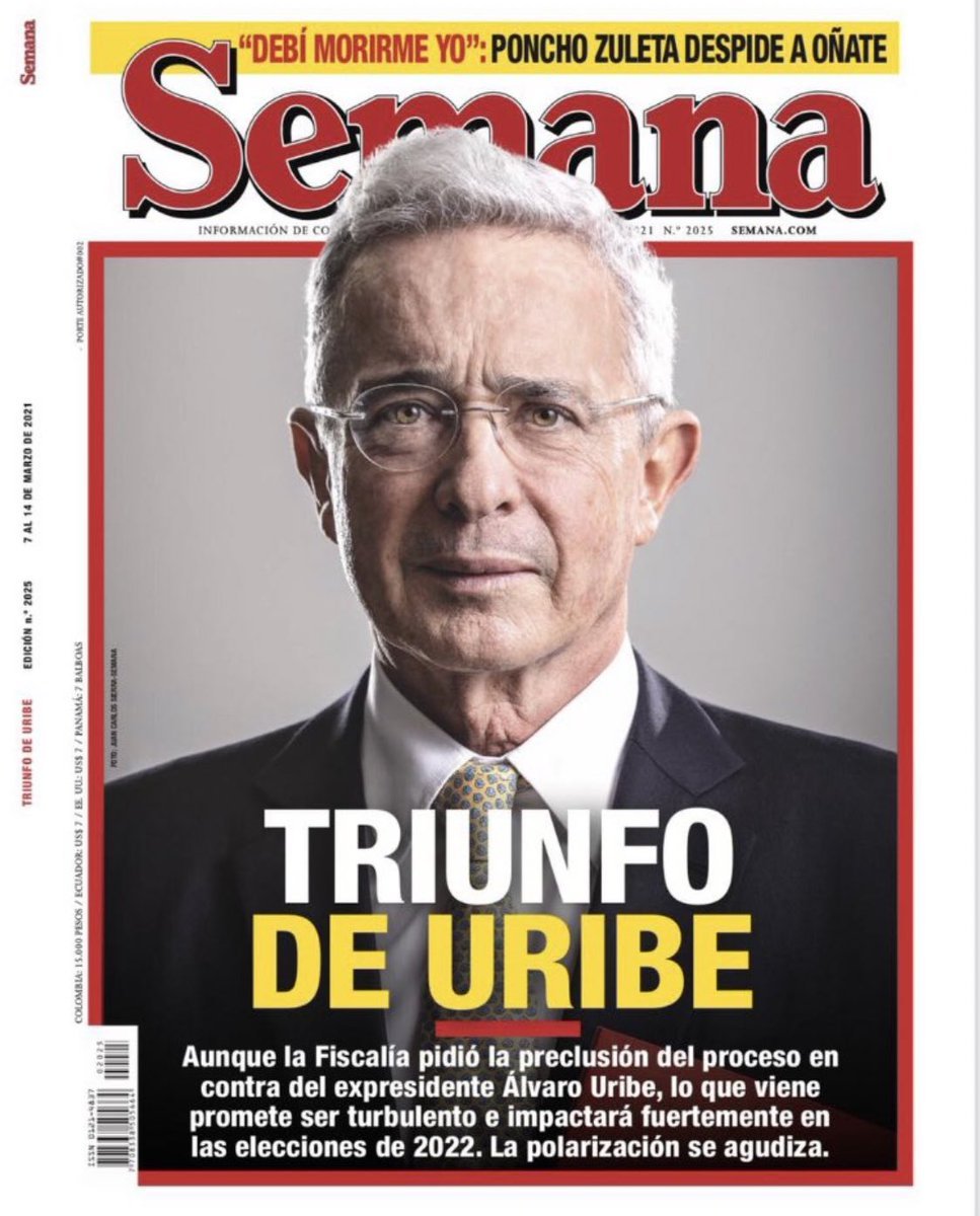 miguelyopal's tweet image. Marica, alguien quiere pensar en Victoria Eugenia de Gnecco y los #Gilinski... más de 100 horas, como 5 portadas  de la revistucha, mandaron a la Fanática Española del dictador Franco a hablar mal de Monsalve y la ex-mujer... y hoy juez dice: No a la preclusión.

#UribeAJuicio