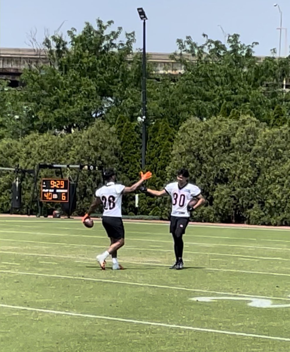 Dan_Hoard's tweet photo. Since you asked…
After Andrei Iosivas hauled in a long pass today, Joe Mixon raced toward him to celebrate yelling, “Way to go Princeton!”
I don’t know if that nickname will stick, but I bet it gets plenty of use in the early portion of Andrei’s NFL career https://t.co/EAx26lwGIc