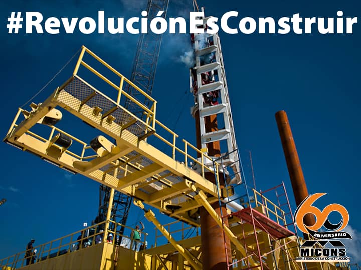 60 Aniversario de la creación del MICONS 

#60AniversarioMicons
#CubaConstruye
#RevoluciónEsConstruir
#UnidosConstruimosCuba