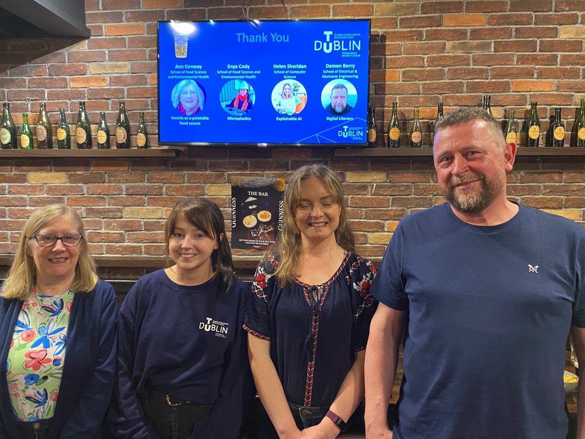 jslbutler's tweet photo. Thanks to all the fantastic and fascinating @pintofscienceIE speakers this evening.
And thanks to the lovely audience. https://t.co/cw5wWXJz2M