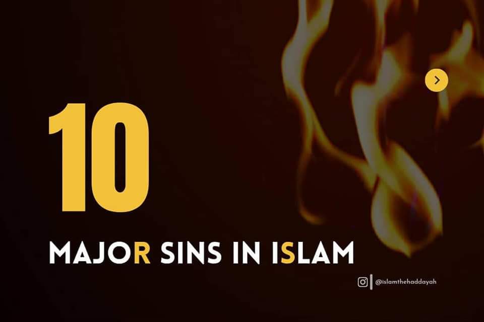 10 Major Sins in Islam. ⚠️ Must Read 📚 Thread from Cool_Ustaaz Cool_Ustaz Rattibha