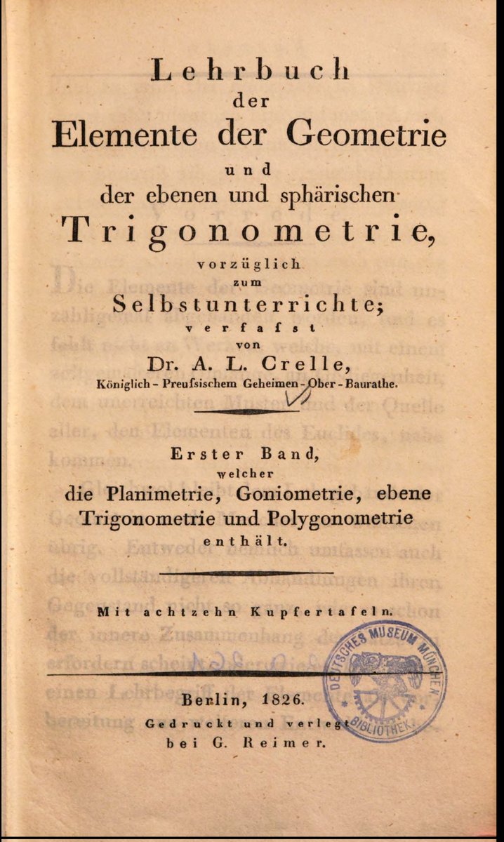 @Thomas__Morel @MathHistFacts In fact, he published exactly one important book in 1826: