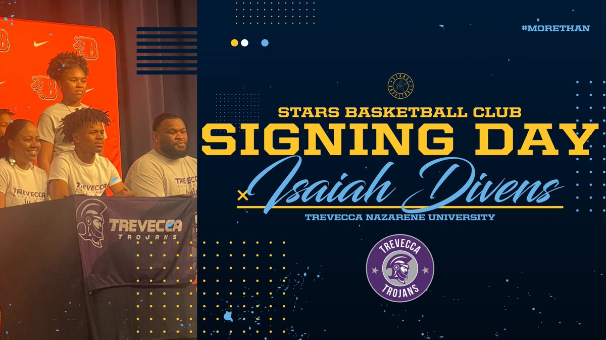 STARS Basketball-UA RISE & PREMIER Teams (15U-17U) (@starsnash_mbb) on Twitter photo 2023 STARS Premier PG Isaiah Divens (<a href="/DivensIsaiah/">Isaiah divens</a>) has signed with Trevecca Nazarene University! Congrats Isaiah!π#morethan 2023 STARS Premier PG Isaiah Divens (<a href="/DivensIsaiah/">Isaiah divens</a>) has signed with Trevecca Nazarene University! Congrats Isaiah!π#morethan