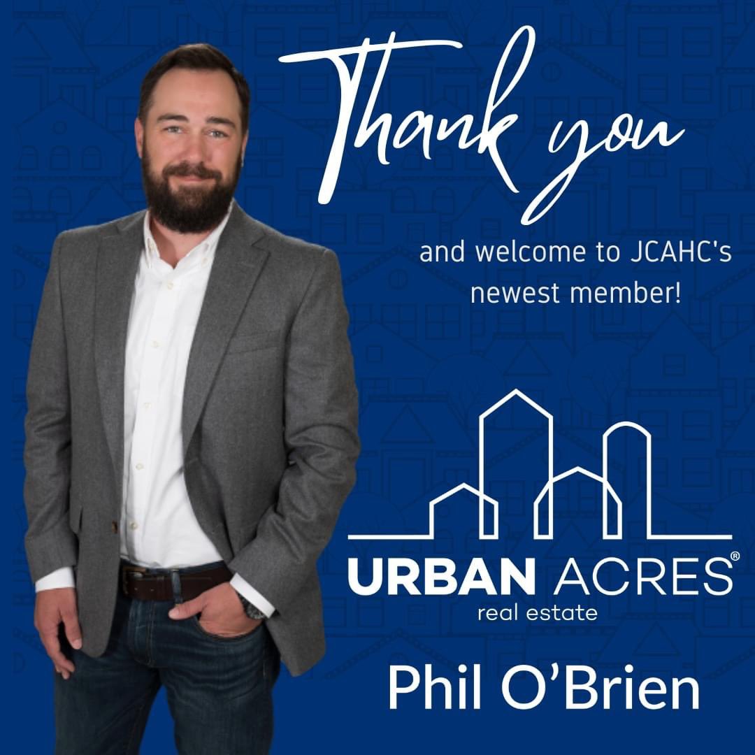 NEWEST MEMBER SPOTLIGHT—Phil O'Brien from The Bails Team - Urban Acres Real Estate!

In addition to being a Realtor, Phil assists Systems Unlimited, Inc with their housing needs and is on the Board of Directors for the Housing Trust Fund of Johnson County and Shelter House.