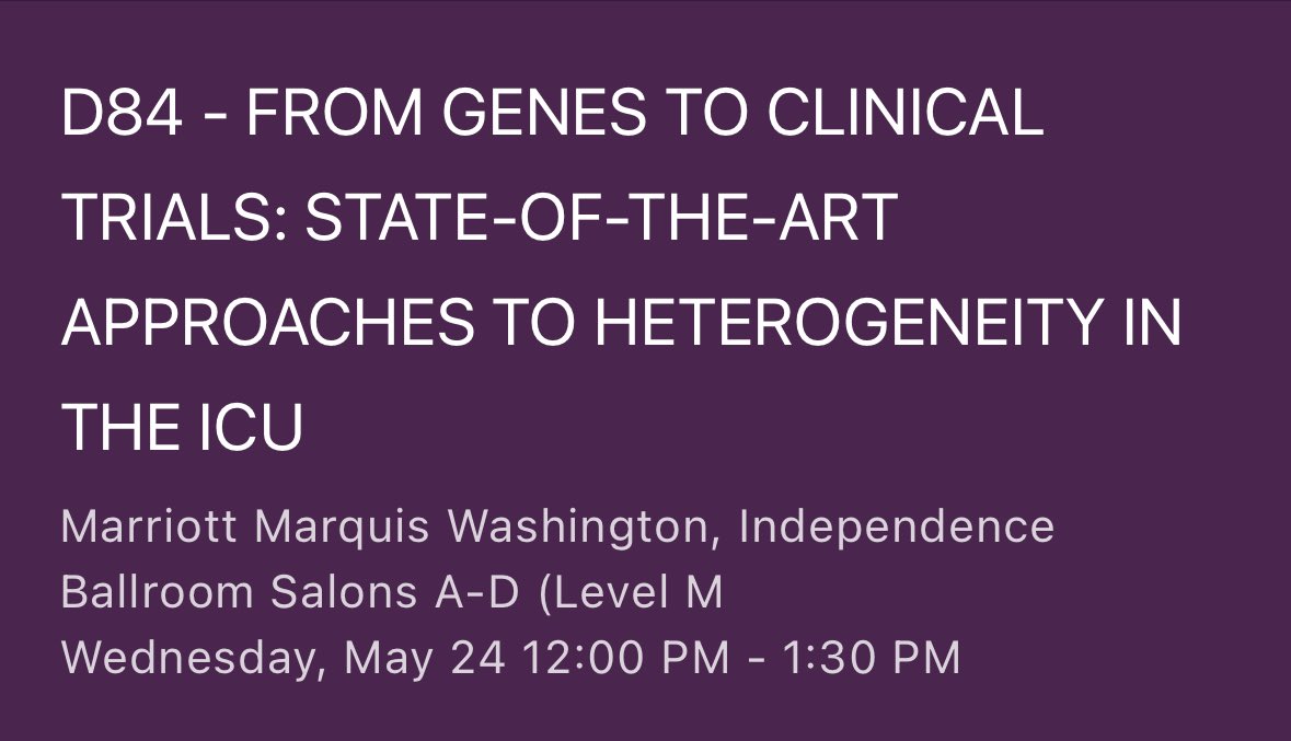 For those of you planning your last day of #ATS2023, tomorrow I’ll be speaking about advances in #delirium subtyping at 12pm! 🧠 Thanks to @progdoctalk for the opportunity to fill in!