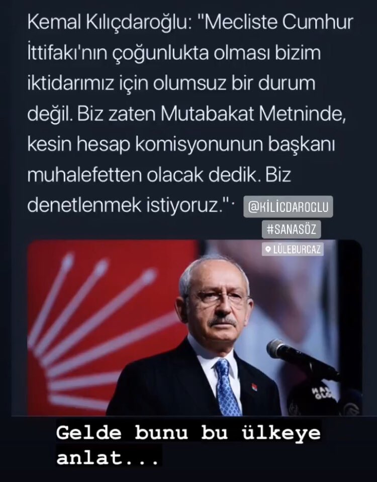 #babalatv <a href="/kilicdarogluk/">Kemal Kılıçdaroğlu</a> <a href="/herkesicinCHP/">CHP 🇹🇷</a> <a href="/OguzhanUgur/">Oğuzhan Uğur</a>
