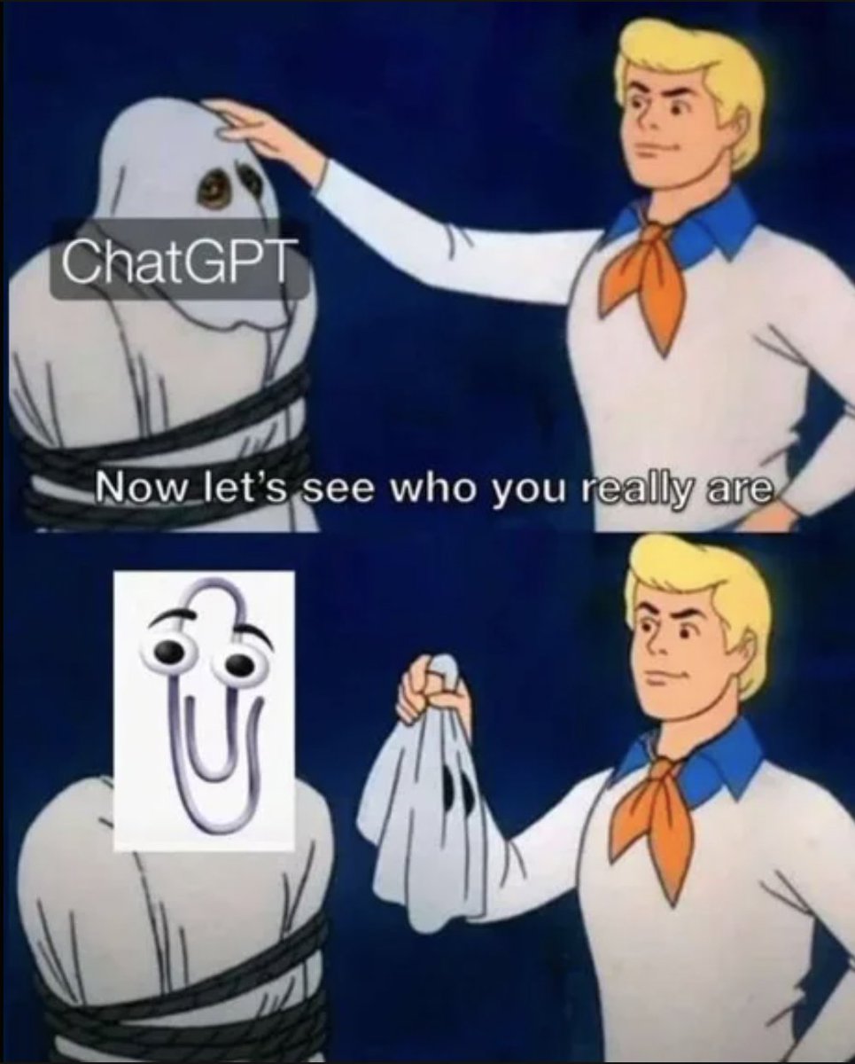 EmemSUmoh's tweet photo. Saw this and laughed. So interesting to think Gen Zs would never know the real #Clippy 😂😂. https://t.co/1rN0w3SClr