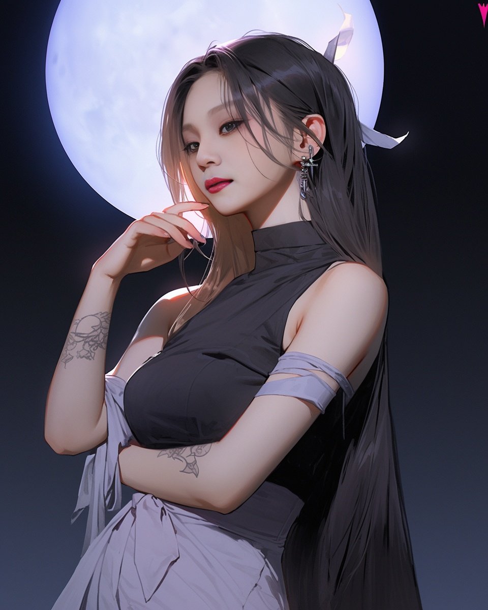 And now Umji in moonlight. Bc she's a full moon beauty.
#UMJI
#VIVIZ