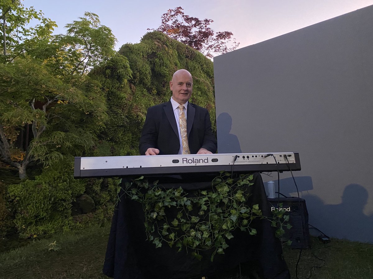 It’s not everyday I get to play in someone’s garden. This one is in the Chelsea flower show and was one of the 3 visited by the king and queen yesterday. My head got sprinkled by the lady in the Japanese garden next door. You never know. Something might start to grow up there.