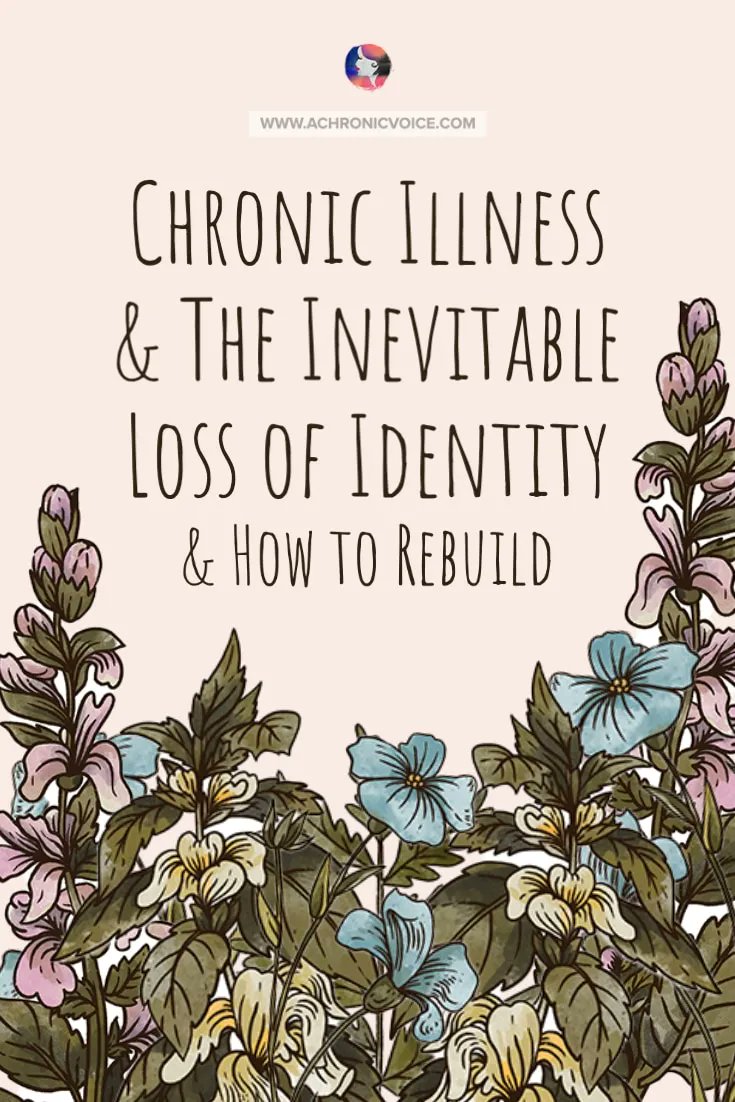 AChVoice's tweet photo. "The loss of identity is usually a slow process, as you first try to keep things glued together with willpower fueled by cheap denial. It works in the beginning, but clogs up quickly and unpredictably": https://t.co/ewPxwfgkzH #LossOfIdentity #spoonies #NEISvoid #ChronicallyIll https://t.co/FxsTUL1tQd