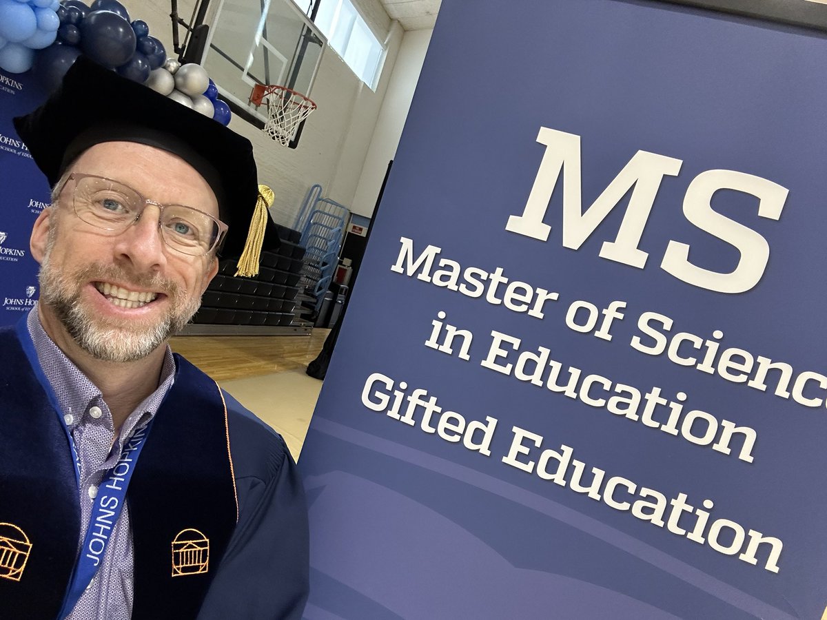 Set up is complete and we’re waiting for the graduates and faculty to arrive! <a href="/JHUeducation/">JHU School of Education</a> graduation 2023!