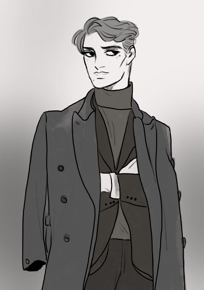 Some Damien doodle… #art #OC #HogwartLegacy