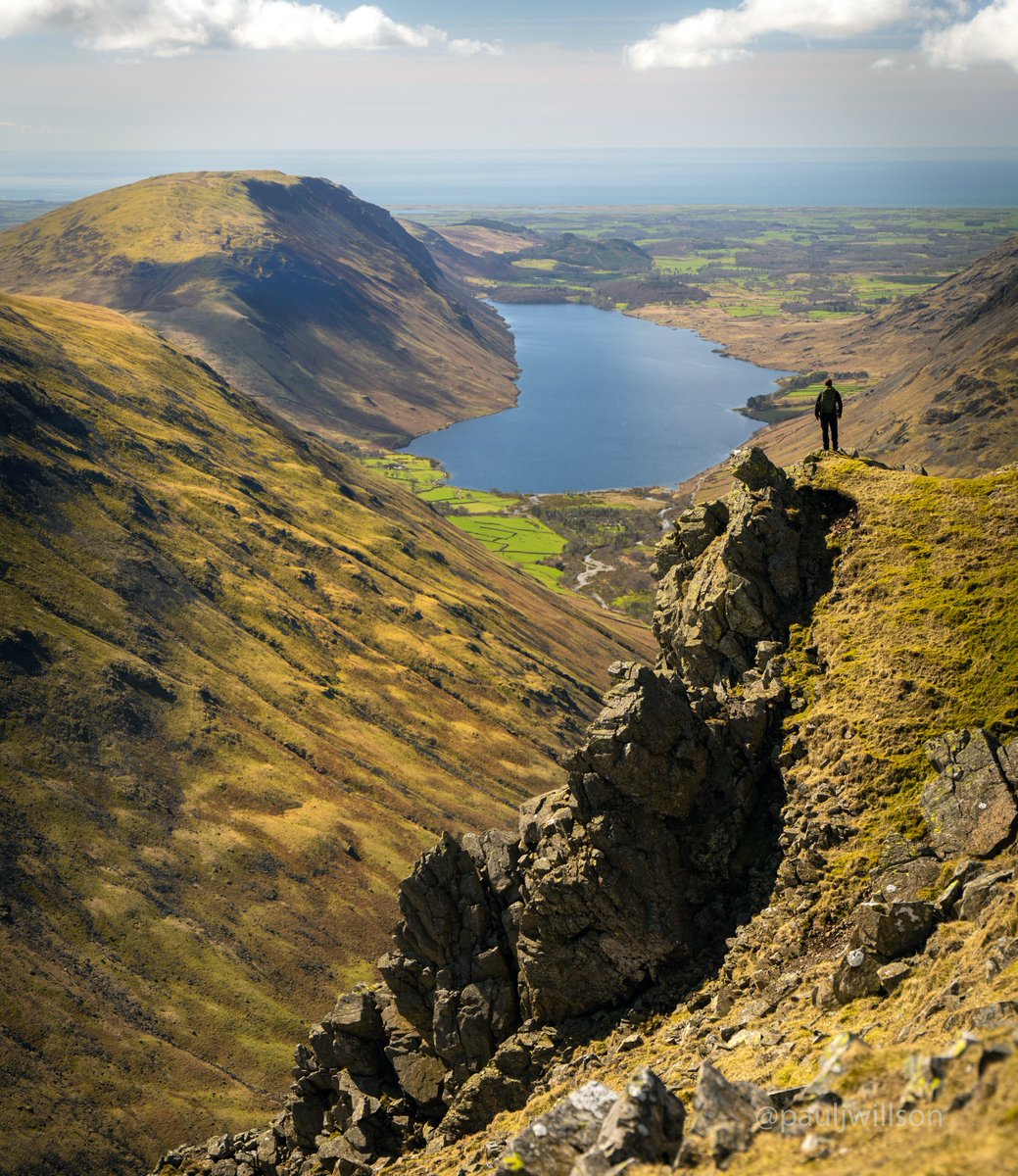 A fine view of Wastwater 
#lakedistrict #greatgable #wasdale