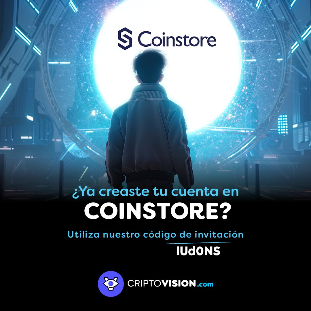 CRIPTOVISION1's tweet photo. ¡No esperes más y regístrate en COINSTORE para comenzar a operar con criptomonedas como VSION y muchas otras!

Aprovecha nuestro enlace de referido exclusivo:  👇
https://t.co/wQqbzRZT8P 

Únete a nuestro canal de telegram: 🚨
https://t.co/3m7EkgIdG2 https://t.co/KnN76PA9VI