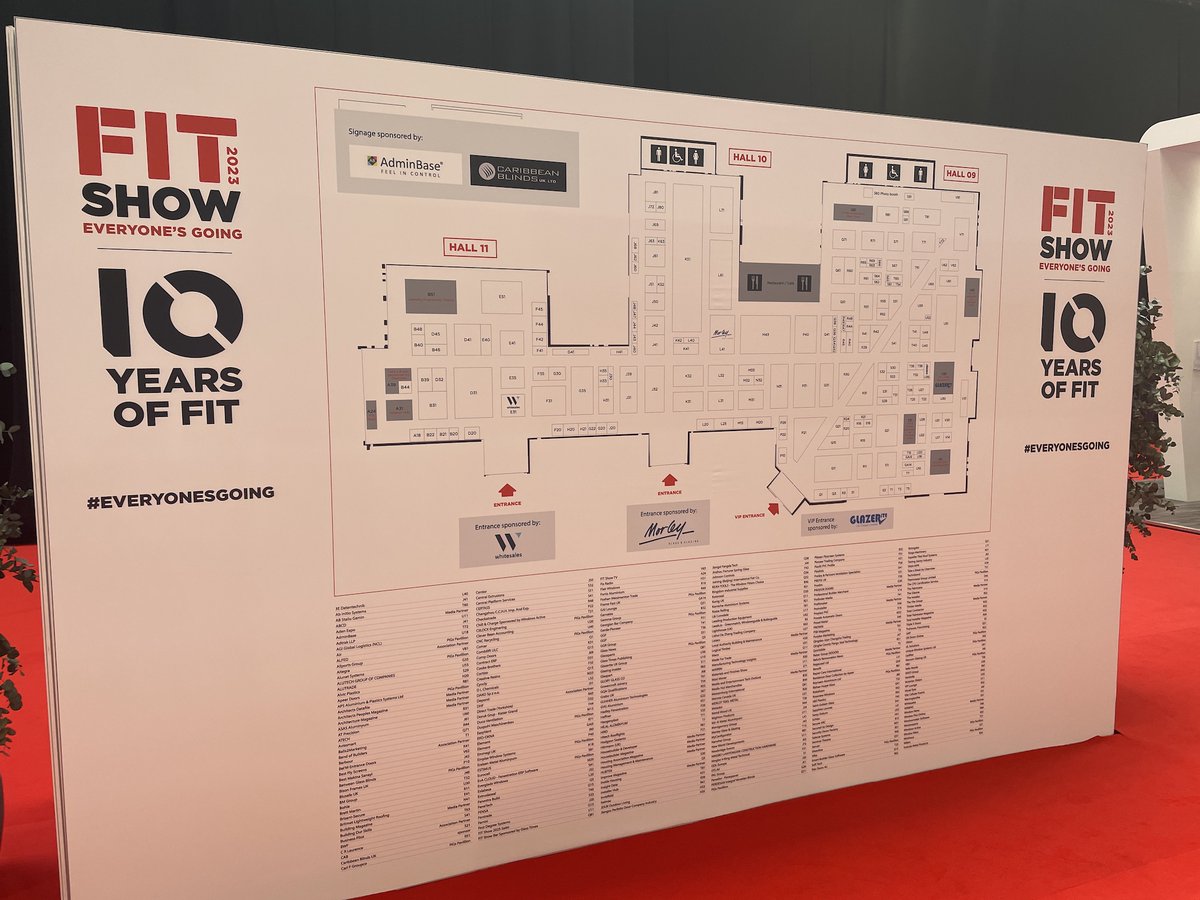 First day at FIT Show 23 today. Great to see so many clients, suppliers and old friends walking the aisles. Seemed busy throughout the day, with plenty of seminars to invest in. Hope to see a few of you around tomorrow #FITShow23 #Everyonesgoing #marketing