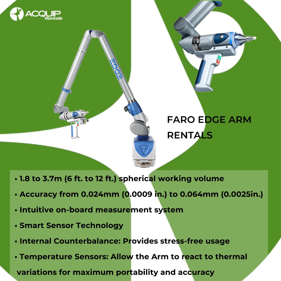 ACQUIP's tweet image. Faro Arm Rentals. Request a quote: zurl.co/FdYK or contact us directly:

(305) 538-7101

#3dInspection #3dCAD #CADdesigner #metrologyengineer #qualitymanager #qualityassurance 
#automotiveengineer #manufacturingengineer #qualityengineer #FAROArm